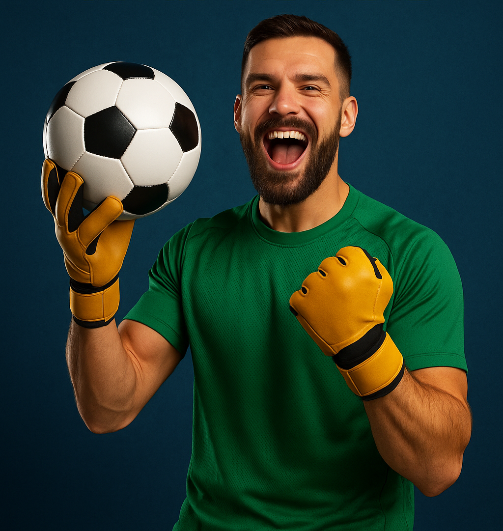 Man with ball